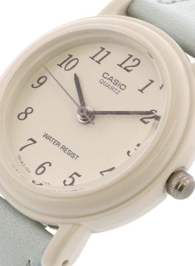 CASIO Women's Water Resistant Analog Watch LQ139L-2B - 31 mm - Blue - Image 3