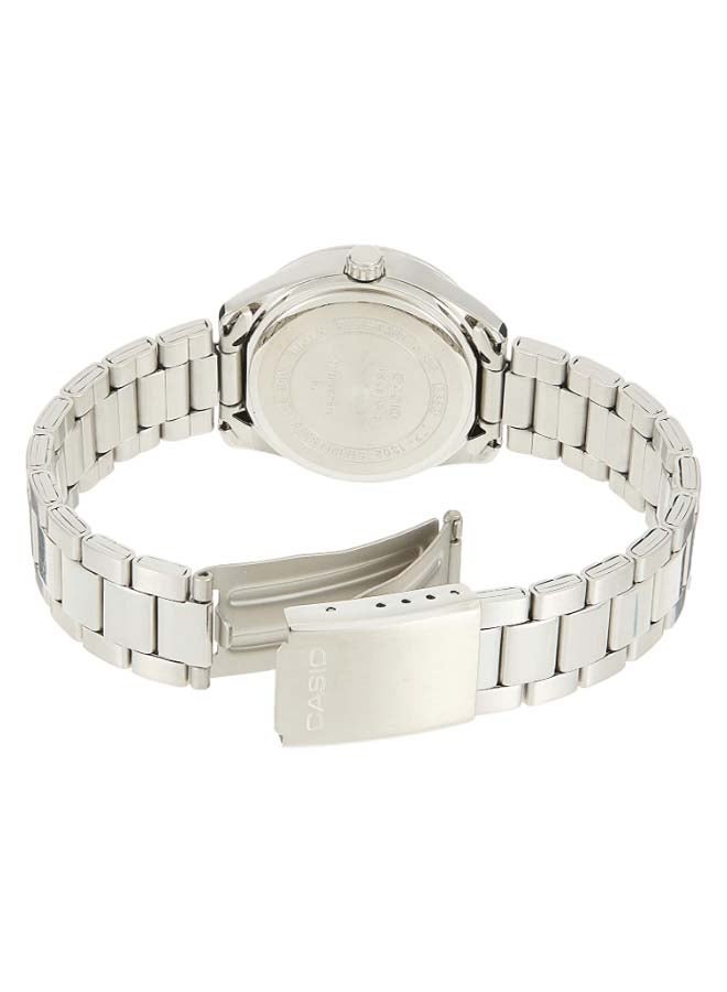 CASIO Stainless Steel Analog Couple Watch Set MTP-1302D-7A1 + LTP-1302D-7A1 - 44 mm - Silver - Image 2