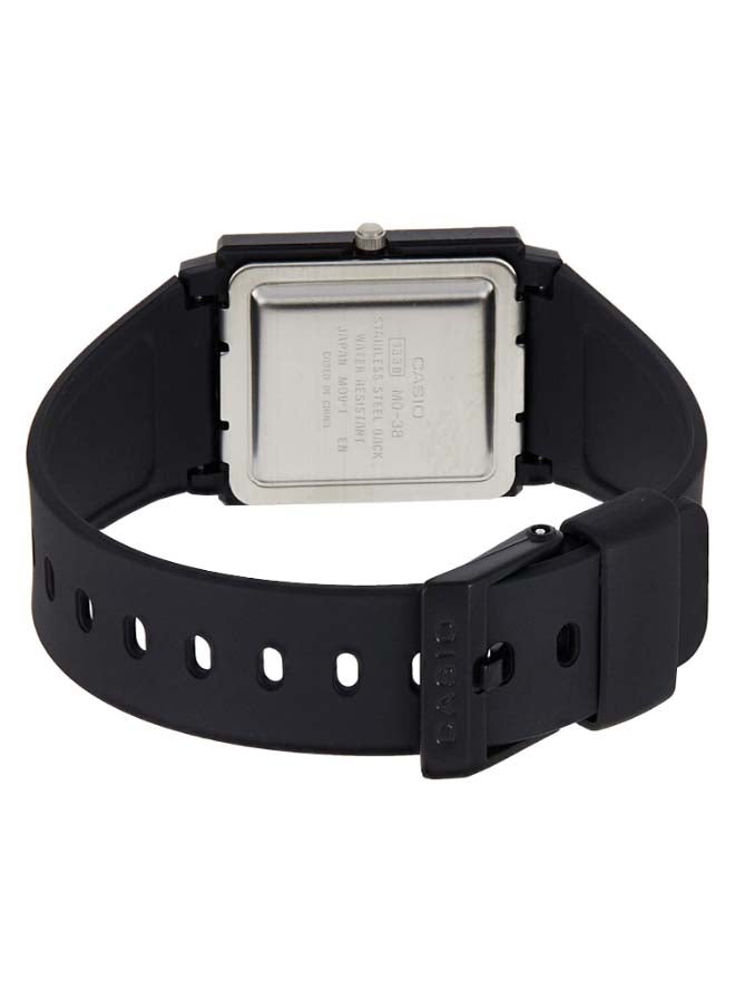 CASIO Men's Resin Analog Wrist Watch MQ38-1A - Image 2