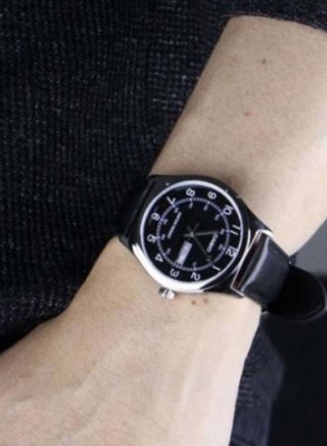 CASIO Men's Leather Analog Watch Mtp-V006L-1B2UDF - Image 5