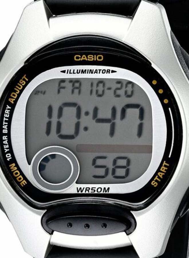 CASIO Women's Resin Digital Wrist Watch LW-200-1A - 35 mm - Black - Image 5