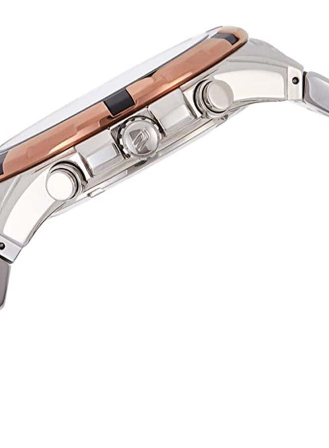 CASIO Men's Edifice Analog Watch EF539D-1A5 - 49 mm - Silver - Image 3