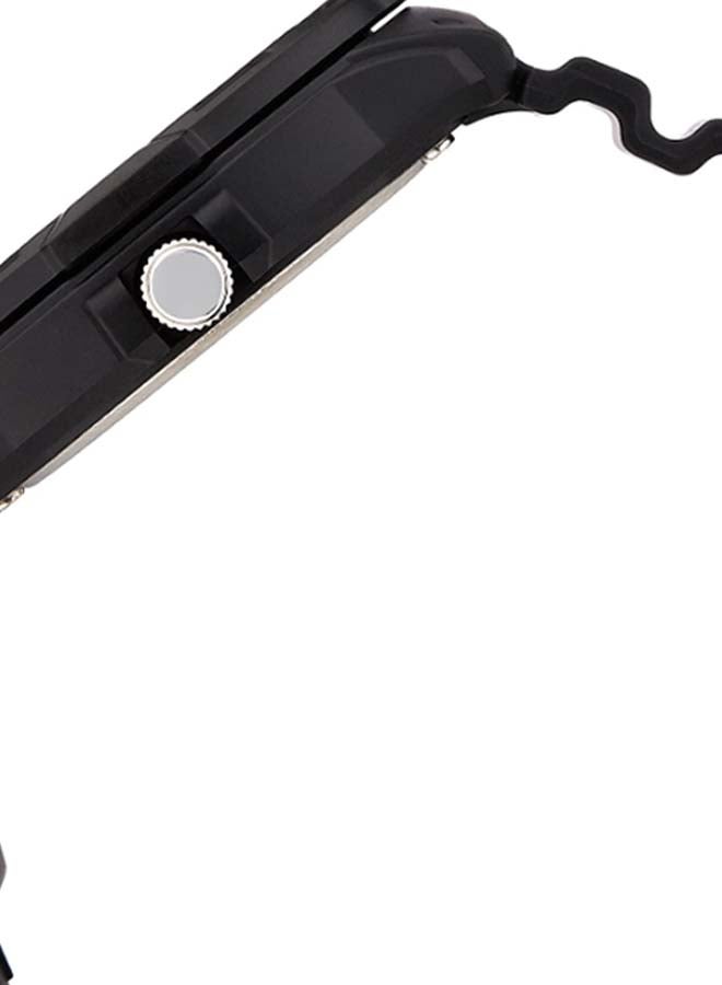 كاسيو ساعة يد بعقارب وسوار من الراتينج طراز MRW-200H-7BDF - مقاس 48 مم - لون أسود للرجال - Image 3