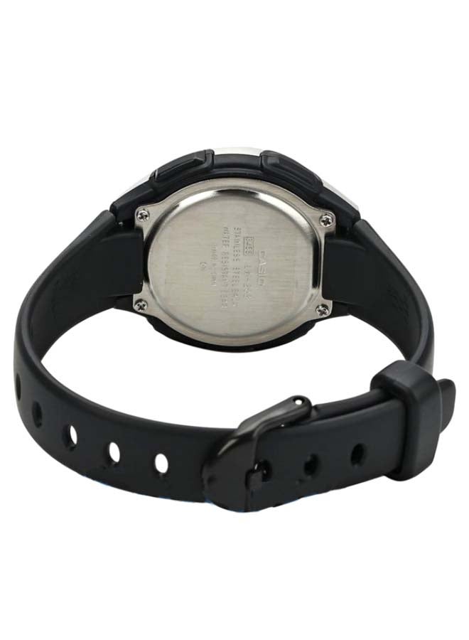 كاسيو ساعة يد رقمية مقاومة للماء طراز LW-203-1AVDF-35 مم - أسود للرجال - Image 2
