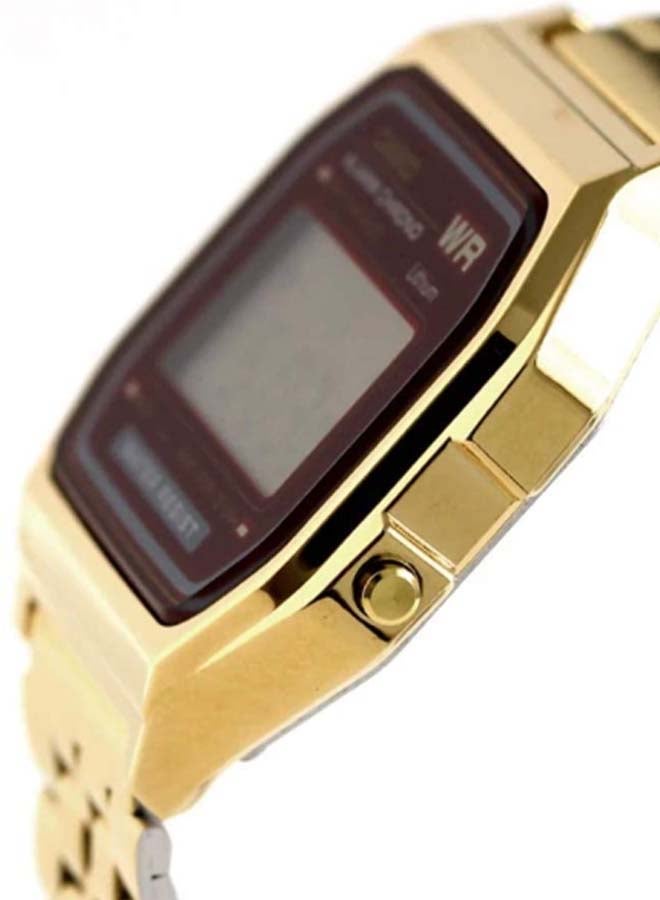 CASIO Men's Water Resistant Digital Wrist Watch A159WGEA-5DF - 33 mm - Gold - Image 5