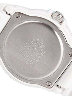CASIO girls Water Resistant Resin Analog Watch LRW200H-2B - 39 mm - White  - Image 5