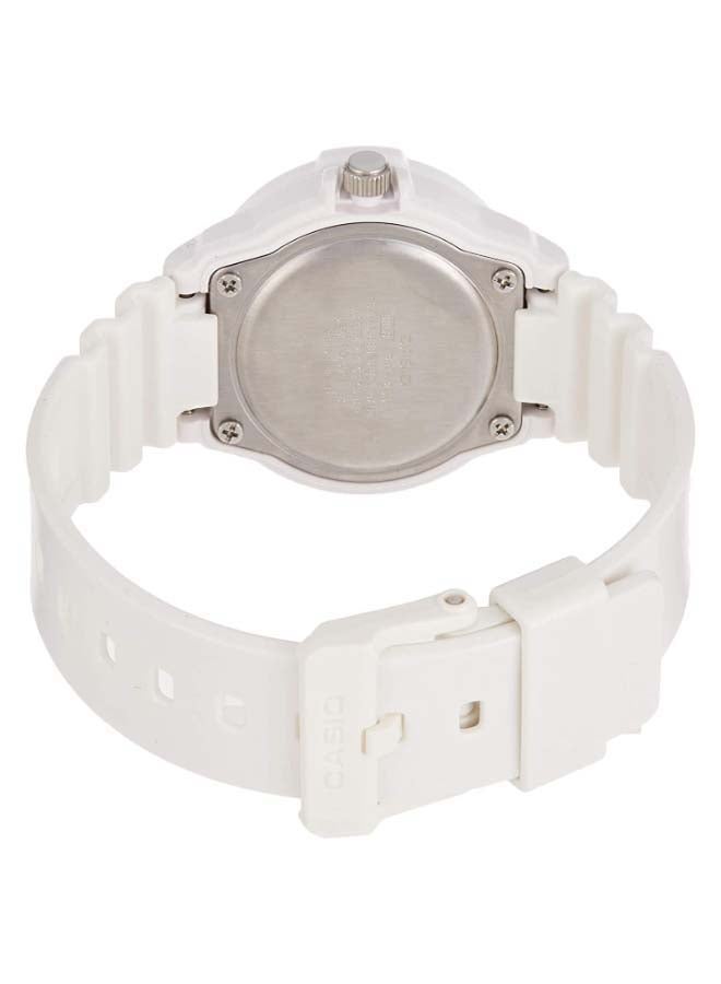 كاسيو ساعة يد بعقارب مقاومة للماء طراز LRW-200H-7BV - مقاس 34 مم - لون أبيض للنساء - Image 2