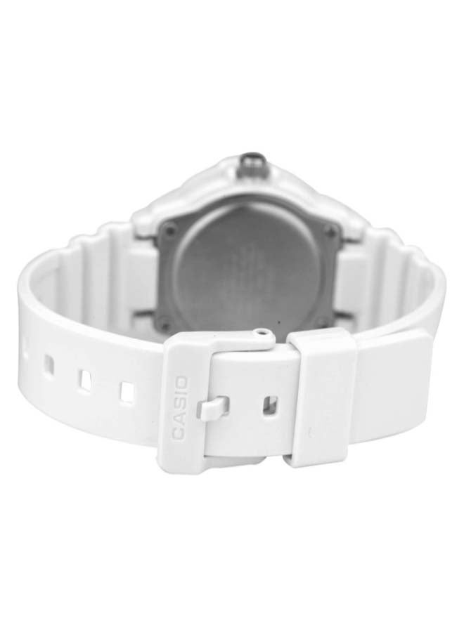 كاسيو ساعة يد بعقارب مقاومة للماء طراز LRW-200H-7BV - مقاس 34 مم - لون أبيض للنساء - Image 3