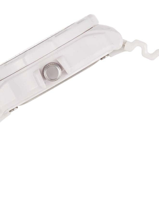 كاسيو ساعة يد بعقارب مقاومة للماء طراز LRW-200H-7BV - مقاس 34 مم - لون أبيض للنساء - Image 5