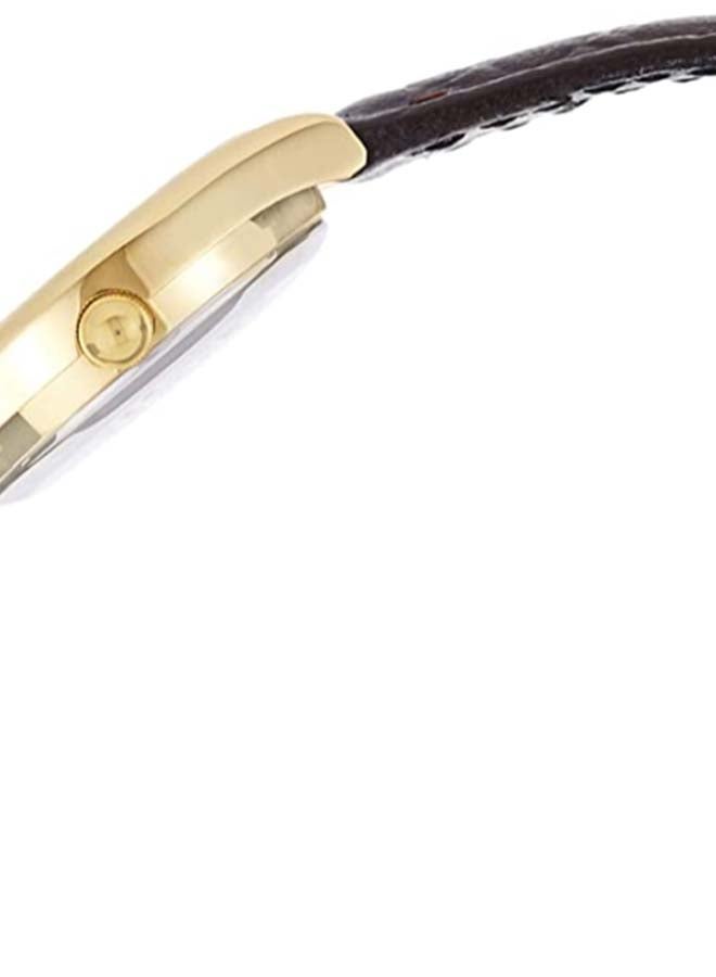 CASIO Women's Leather Analog Quartz Watch LTP-1094Q-9A - 23 mm - Brown - Image 3