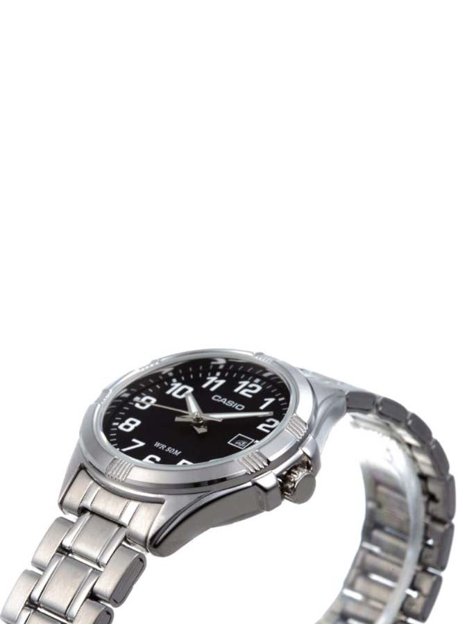 كاسيو ساعة يد بعقارب مقاومة للماء طراز MTP-1308D-1BVDF - 49 مم - فضي للرجال - Image 4
