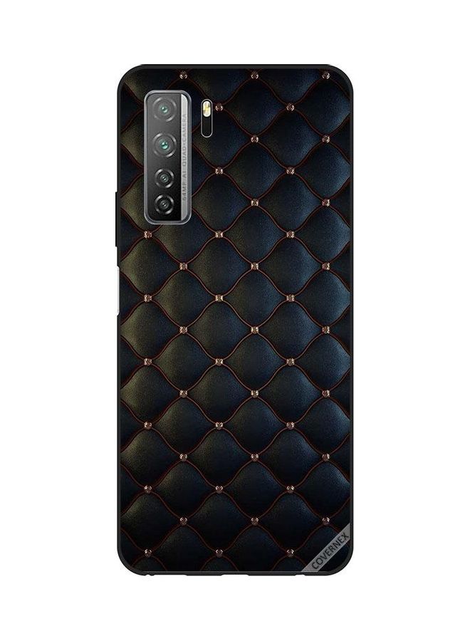 Covernex Huawei Nova 7 SE Protective Case Cover Printed Featuring Stappers On Black Cloth Pattern DESIGN_0266 - Image 1