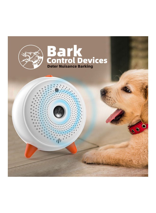 K12 Waterproof Rechargeable Anti Barking Device White/Brown 9.7x7.5x8.7cm - Image 2
