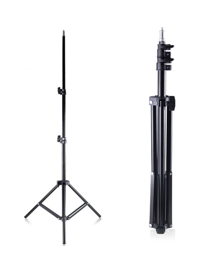 Adjustable Metal Tripod Stand Black - Image 3