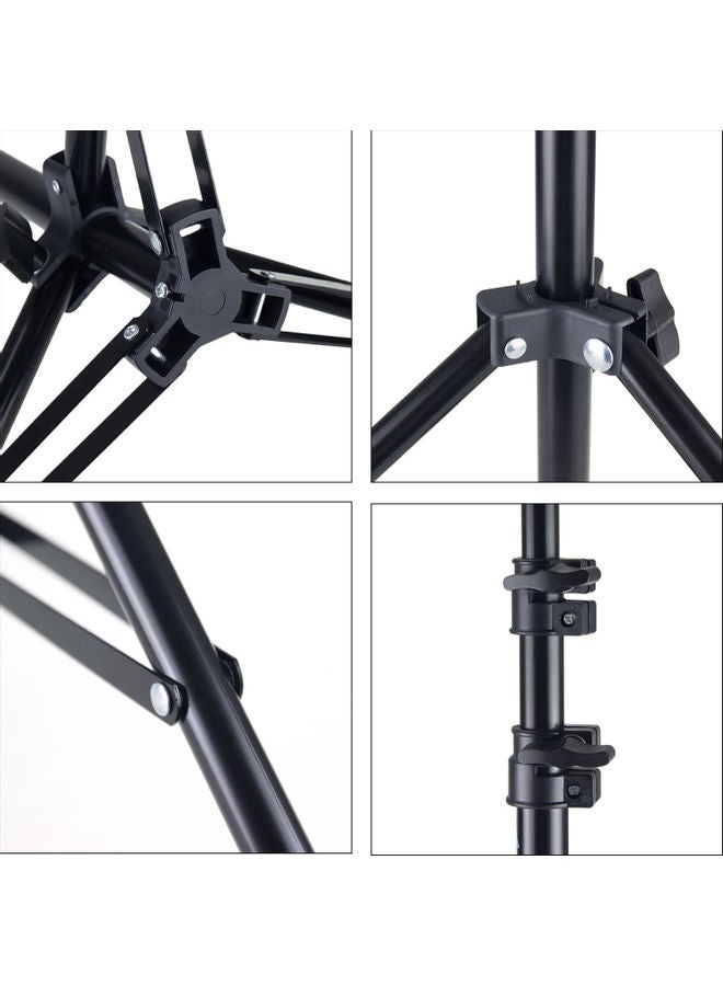 Adjustable Metal Tripod Stand Black - Image 5