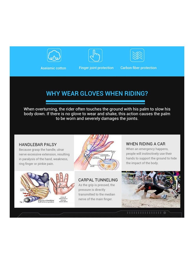Generic 2-Piece Motorcycle Riding Gloves  - Image 5