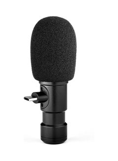 Type-C Smartphone Microphone Black