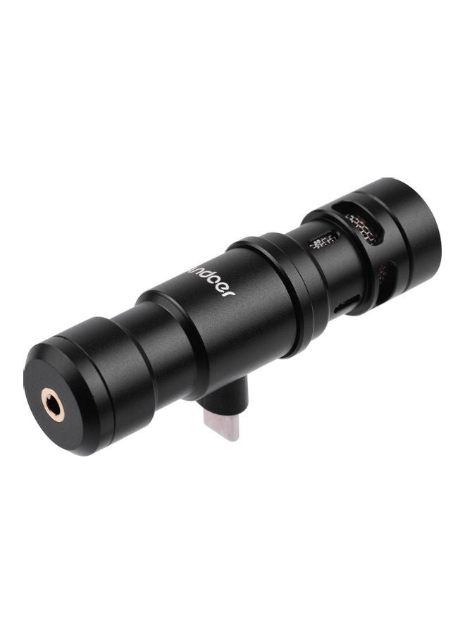 Generic Type-C Smartphone Microphone Black  - Image 5