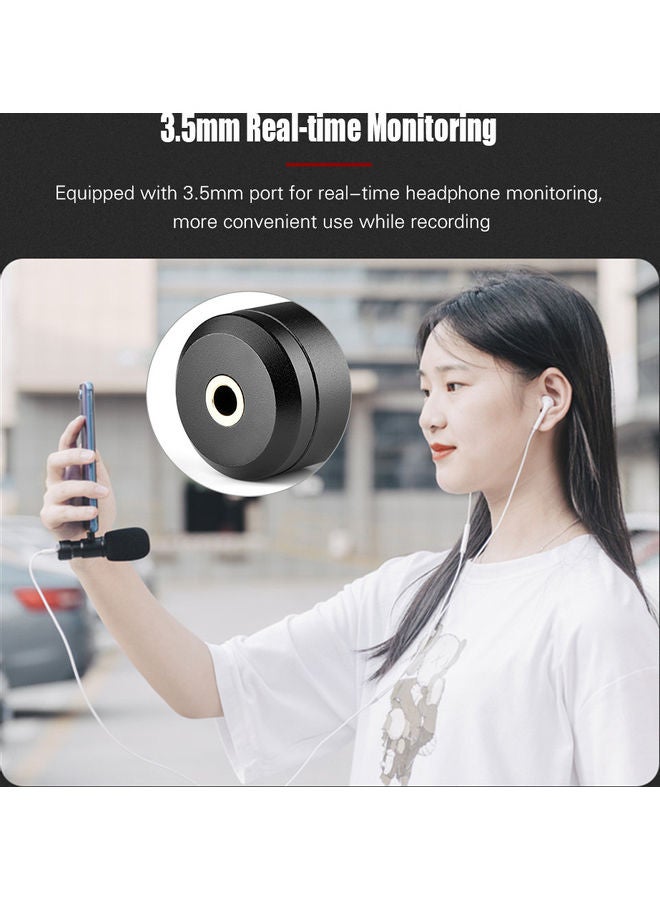 Generic - Type-C Smartphone Microphone Black - Image 1
