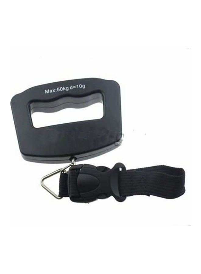 Digital Portable Luggage Scale Black - Image 1