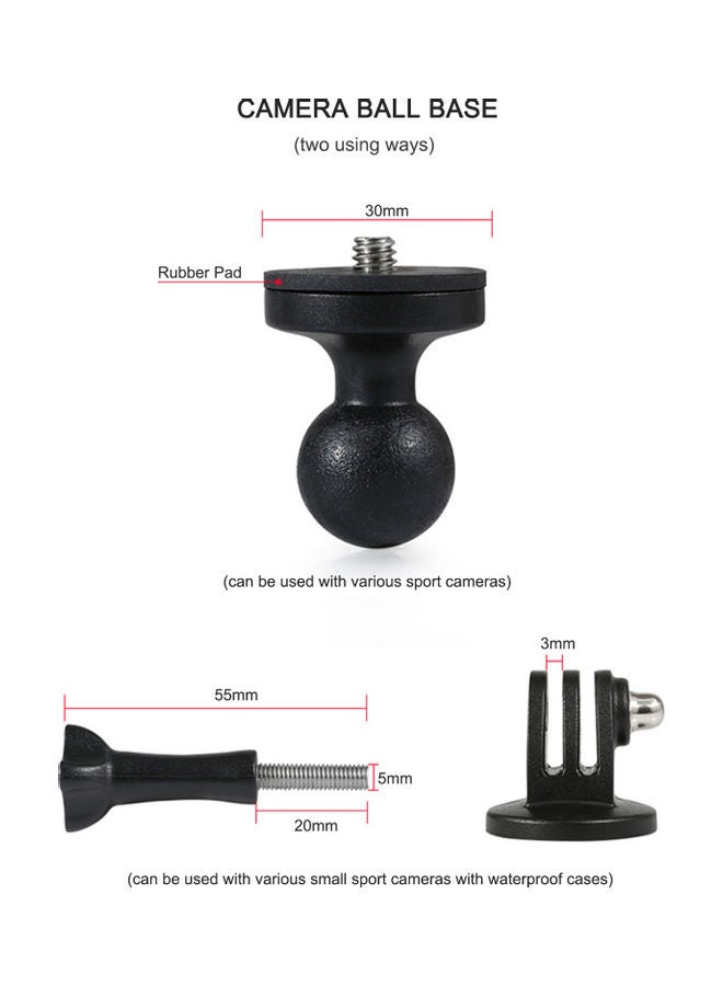Generic Motorcycle Sports Camera Mount  - Image 3