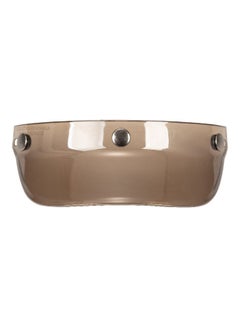 3-Snap Button Visor Flip Up Wind Shield