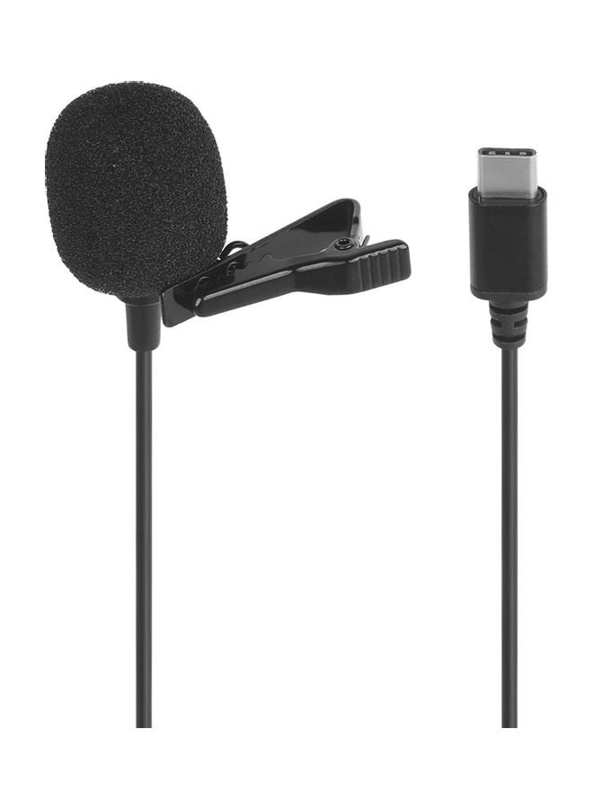 Lavalier Clip-On Microphone Black - Image 5