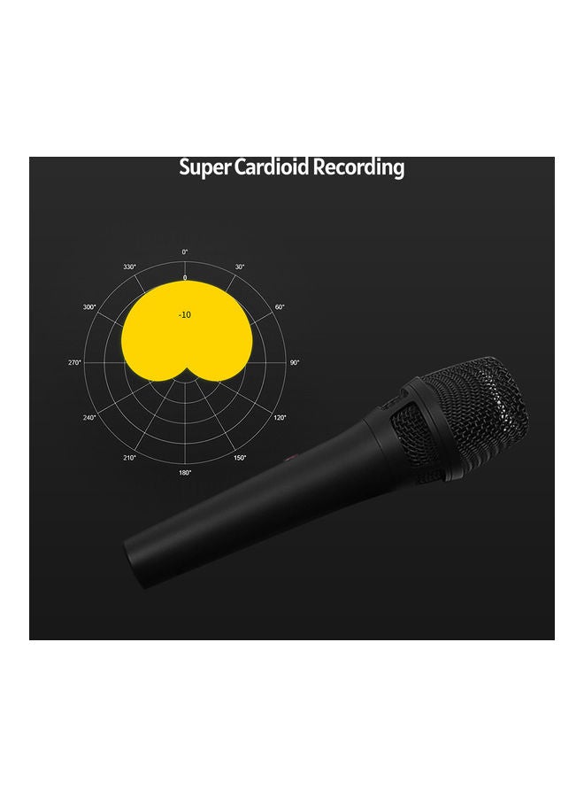 Handheld Condenser Microphone Black - Image 3
