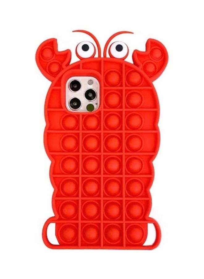 XiuWoo - Push Bubble Protective Case For Apple iPhone 12 Mini Red - Image 1