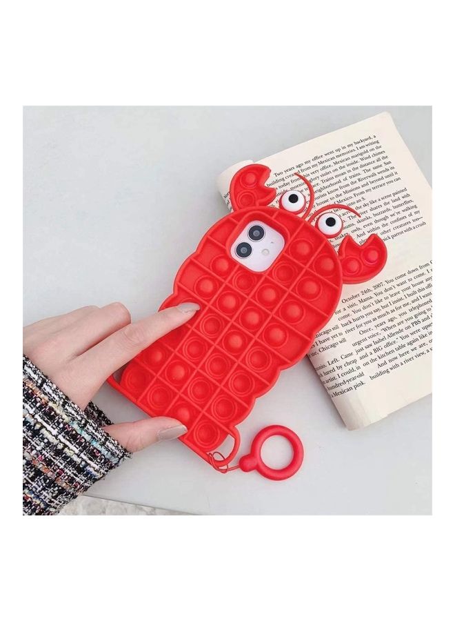 XiuWoo - Push Bubble Protective Case For Apple iPhone 12 Mini Red - Image 1