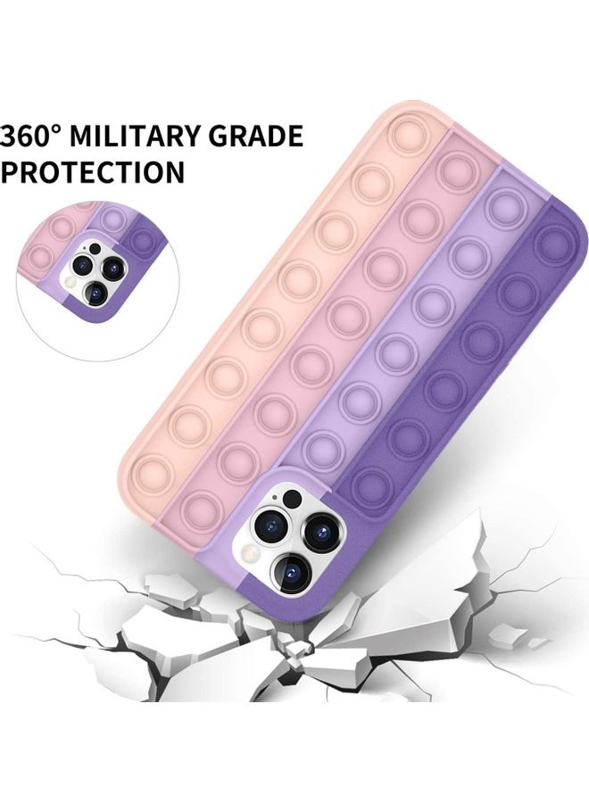 XiuWoo Push Bubble Protective Case For Apple iPhone 12 Multicolour - Image 3