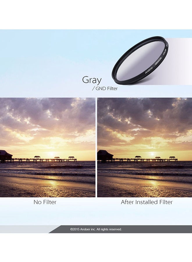 ANDOER Graduated Neutral Density Lens Filter Set Multicolour - Image 4