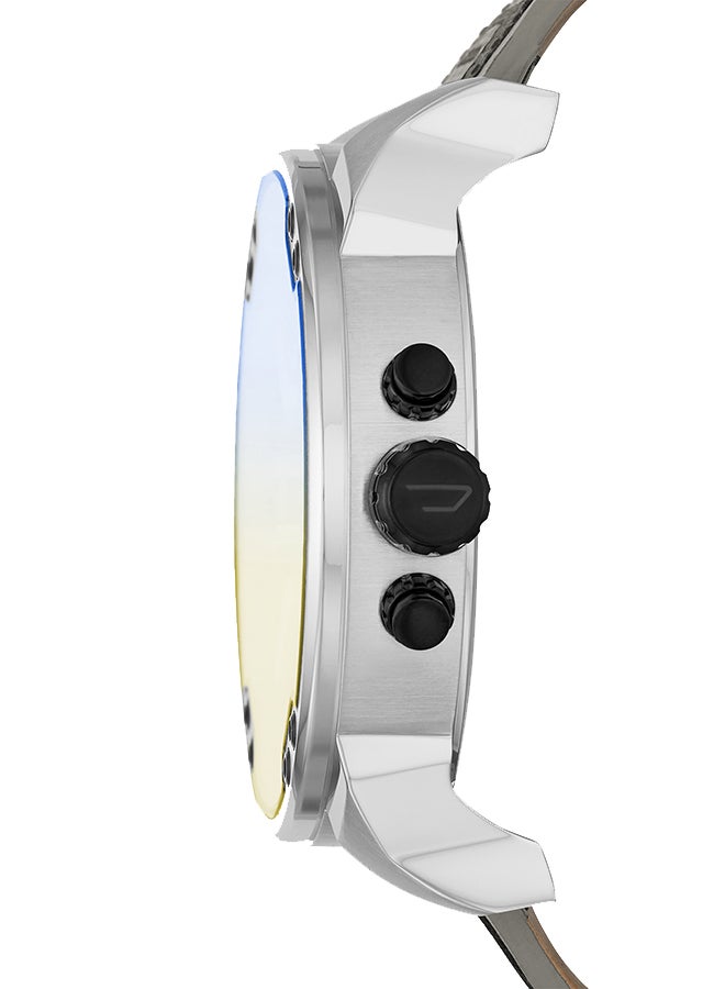 ديزل ساعة يد مستر دادي 2.0 كرونوغراف دائرية الشكل بسوار من النايلون مقاس 57 مم - بلونين - طراز DZ7429 للرجال - Image 3