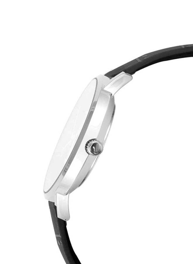 كاسيو ساعة يد بعقارب وسوار من الجلد طراز LTP-V001L-7BUDF - 31 مم - أسود للنساء - Image 4