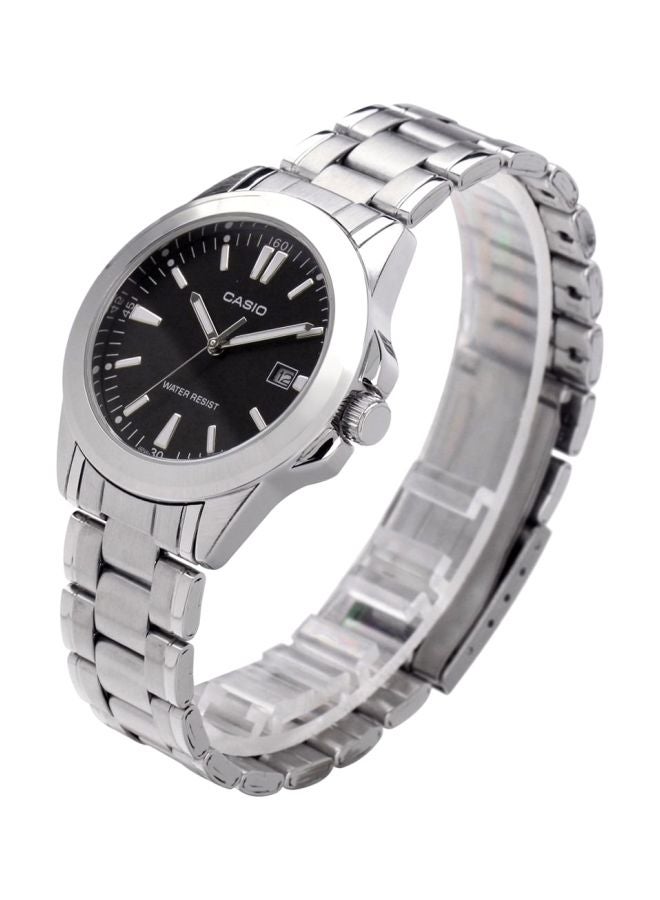 CASIO Women's Enticer Water Resistant Analog Watch LTP-1215A-1A2 - 28 mm - Silver - Image 5