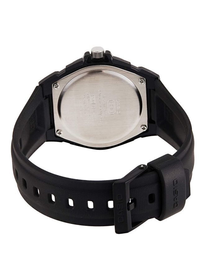 CASIO Men's Water Resistant Analog Watch MW-600F-2A - 46 mm - Black - Image 2