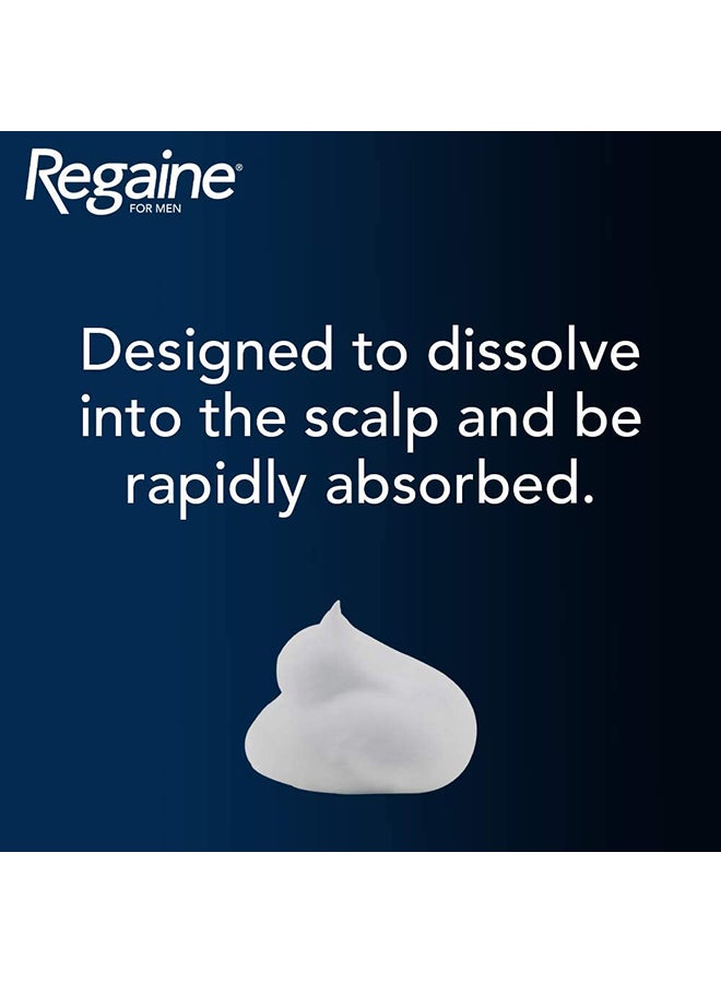 Regaine 3-Piece Minoxidil Hair Regrowth Treatment Foam Set White 3x73ml - Image 4