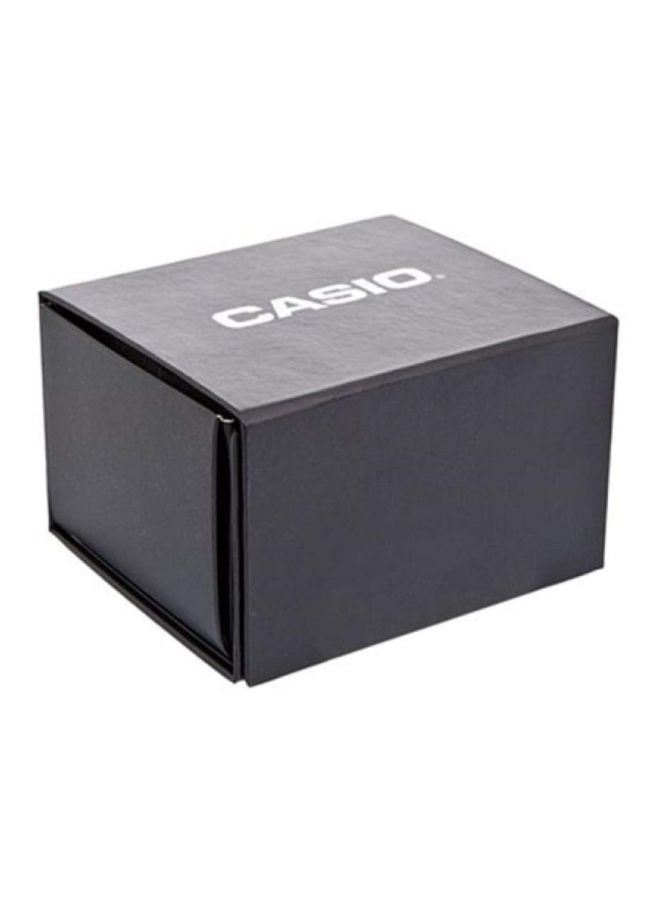 كاسيو ساعة يد بعقارب وسوار من الإستانلس ستيل طراز MQ-1000D-1A2DF مقاس 39 مم - لون فضي للنساء - Image 4