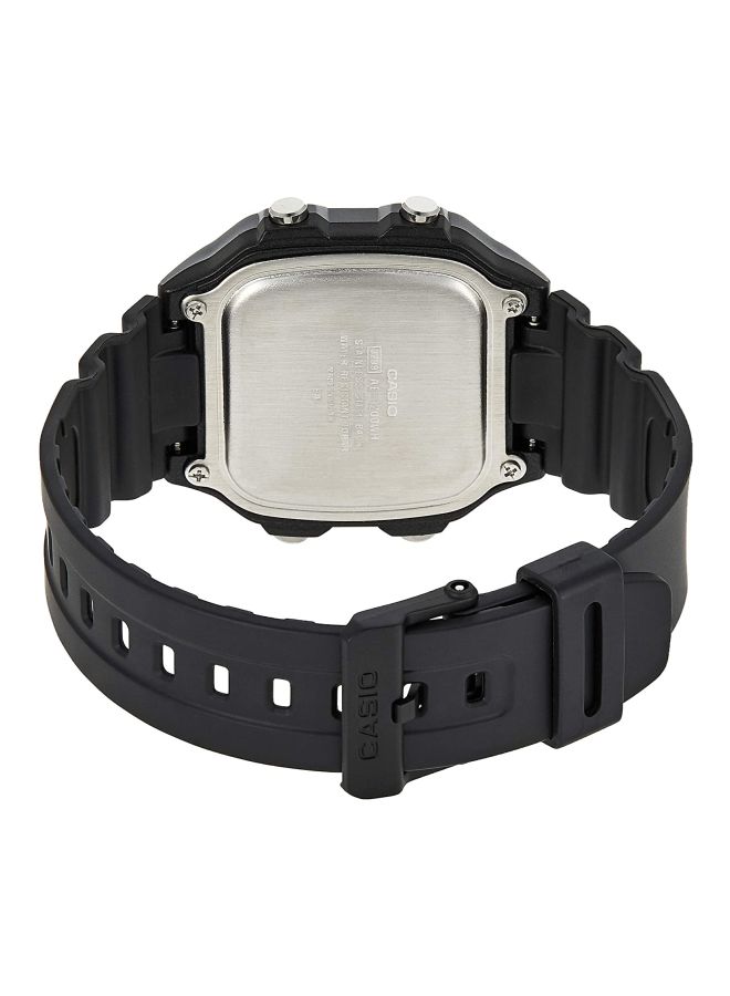 Men's Men's Resin Digital Watch AE-1200WH-1B - 42.1 mm