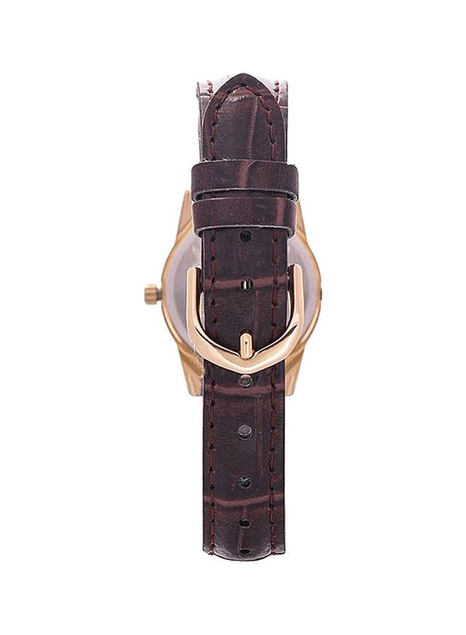 CASIO - Women's Dress Analog Watch LTP-V001GL-1B - 25 mm - Brown - Image 1
