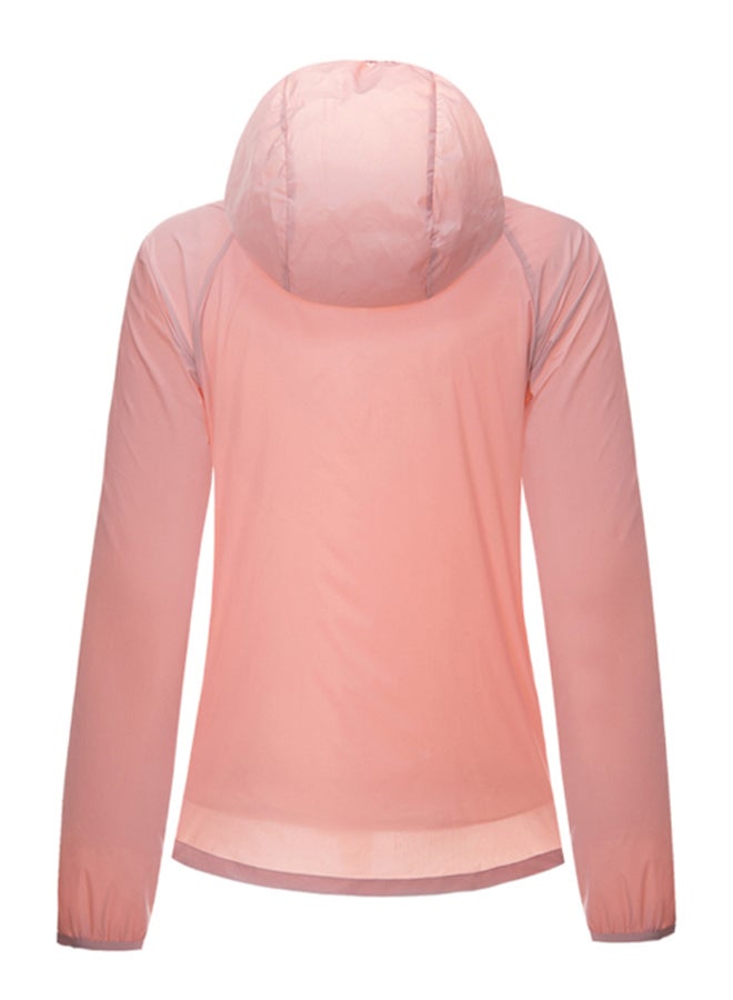 Generic - 2 Pack UV Sunshine Quick Dry Couple Hooded Jackets Pink - Image 1