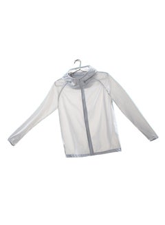Generic 2 Pack UV Sunshine Quick Dry Couple Hooded Jackets White  - Image 5