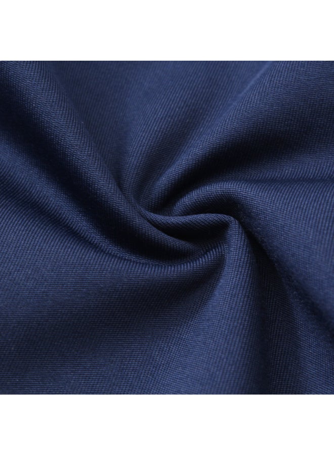 Comfortable High Waist Yoga Shorts Blue - Image 4
