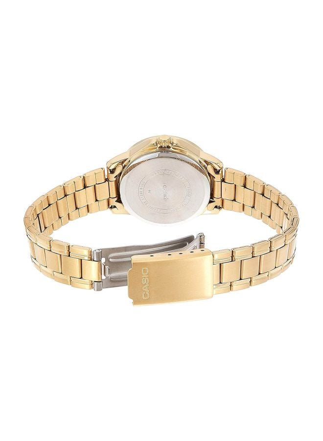 CASIO Women's Stainless Steel Analog Wrist Watch LTP-V004G-1BUDF - Image 2