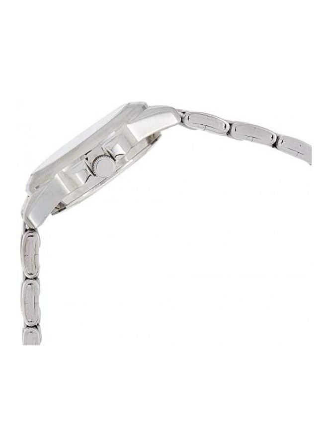 كاسيو ساعة يد بعقارب مقاومة للماء من سلسلة إنتايسر طراز LTP-1215A-2ADF - مقاس 28 مم - فضي للنساء - Image 3