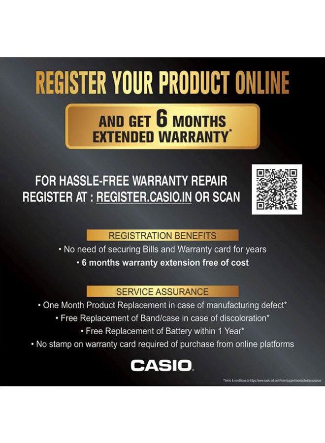 CASIO - Men's Quartz Analog & Digital Watch AQ-S810W-1A3VDF - 52 mm - Black - Image 1
