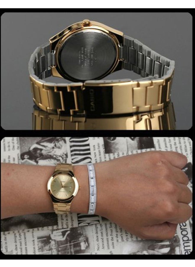 CASIO - Men's Enticer Analog Watch MTP-1170N-9ARDF - 41 mm - Gold - Image 1