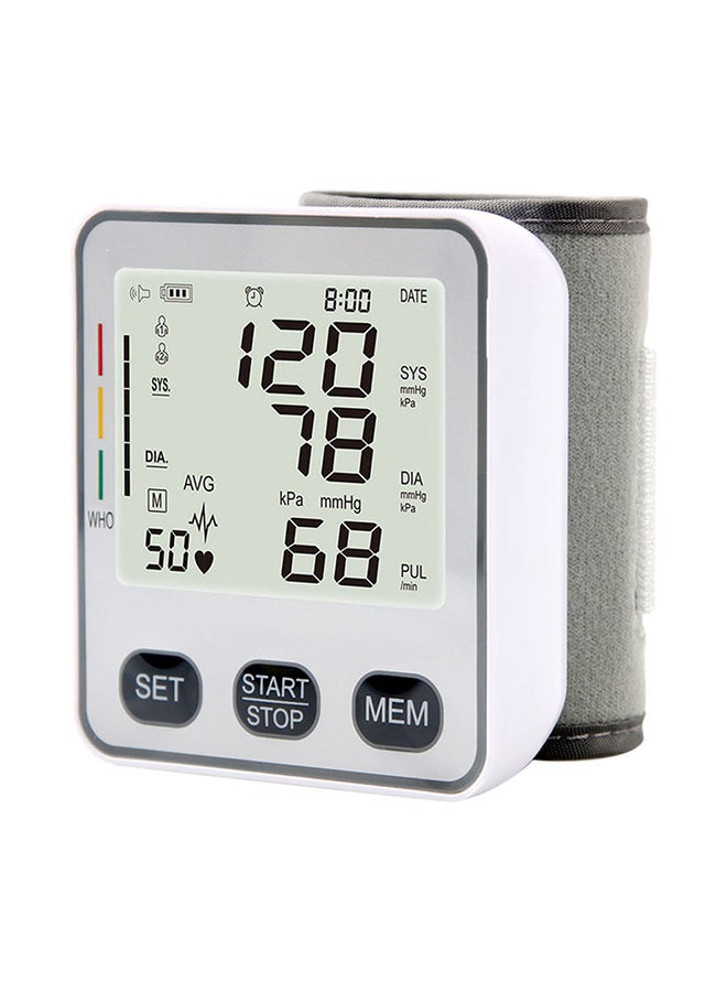 جهاز مراقبة رقمي لضغط الدم  عبر المعصم بشاشة LCD - Image 1