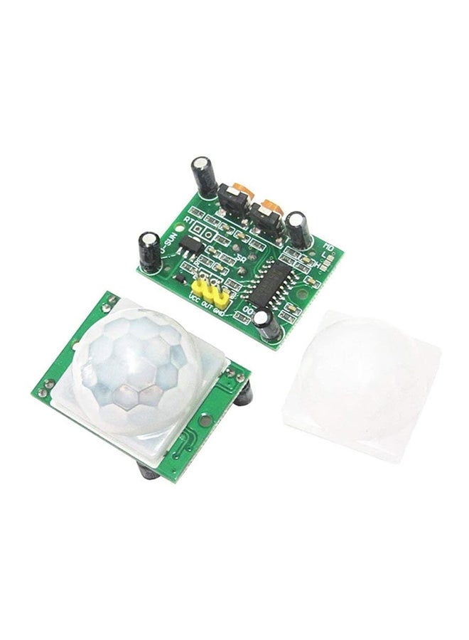 Generic - 3-Piece PIR Infrared Sensor Human Body Motion Module for Arduino Multicolour - Image 1