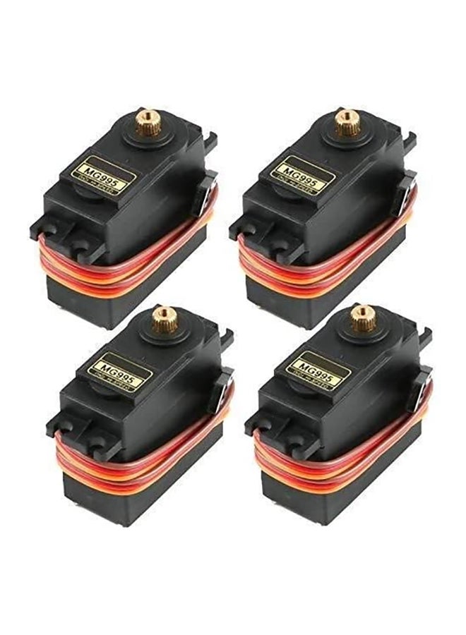 Generic 4-Piece Digital High Speed Torque Servo Motor For Smart Car Multicolour  - Image 1